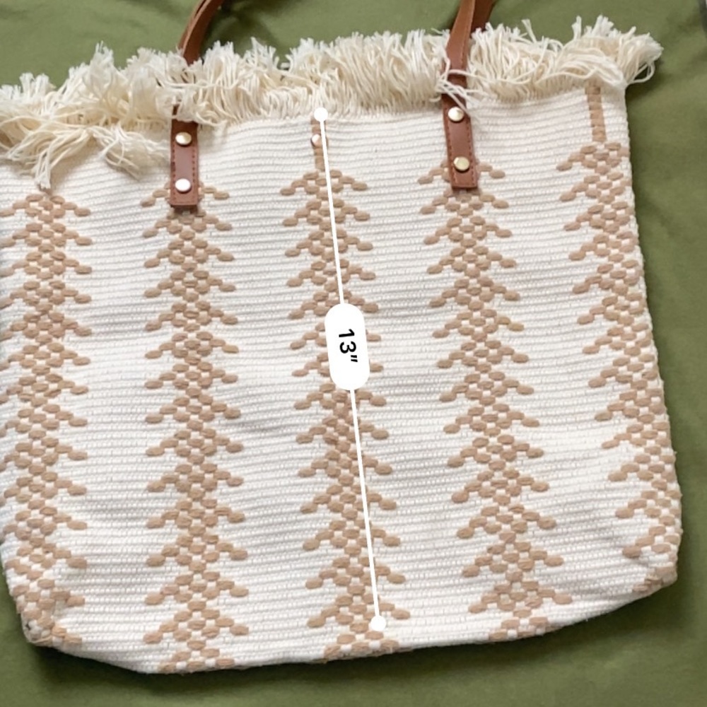 LULLA COLLECTION | Spring Summer Fringe Tote - Picture 5 of 10